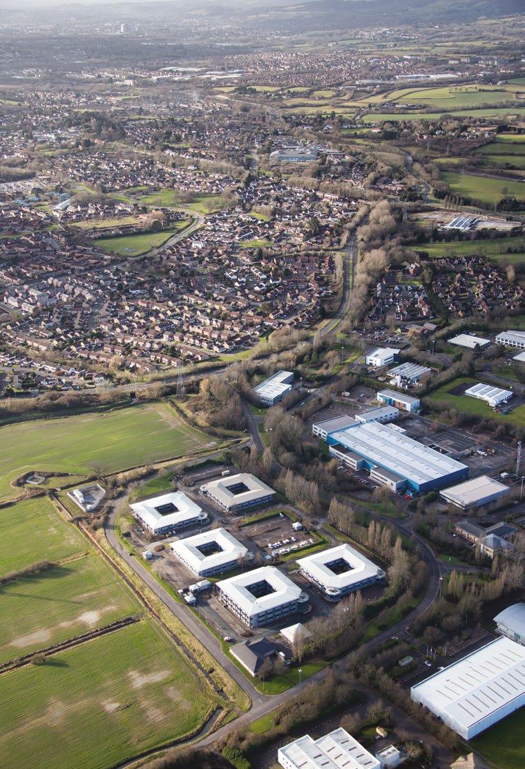 Sat Nav: CF3 0EY To city centre Severnside House is situated within St Mellons Business Park which is located 8 miles east of Cardiff city centre and 7 miles west of Newport city centre.