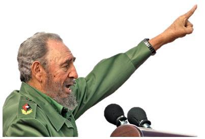 Fidel Castro was the leader of the Cuban Revolution. He led a group of guerrillas and overthrew President Batista in 1959.