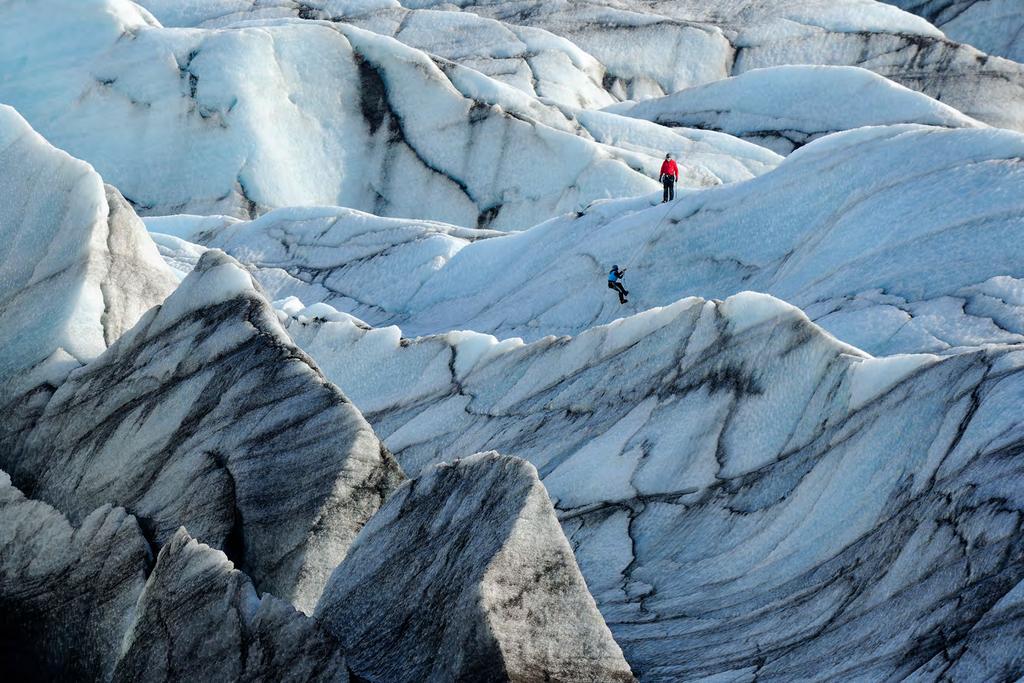 Vatnajökull is the highest glacier in Europe. In total,11% of Iceland is covered in ice.