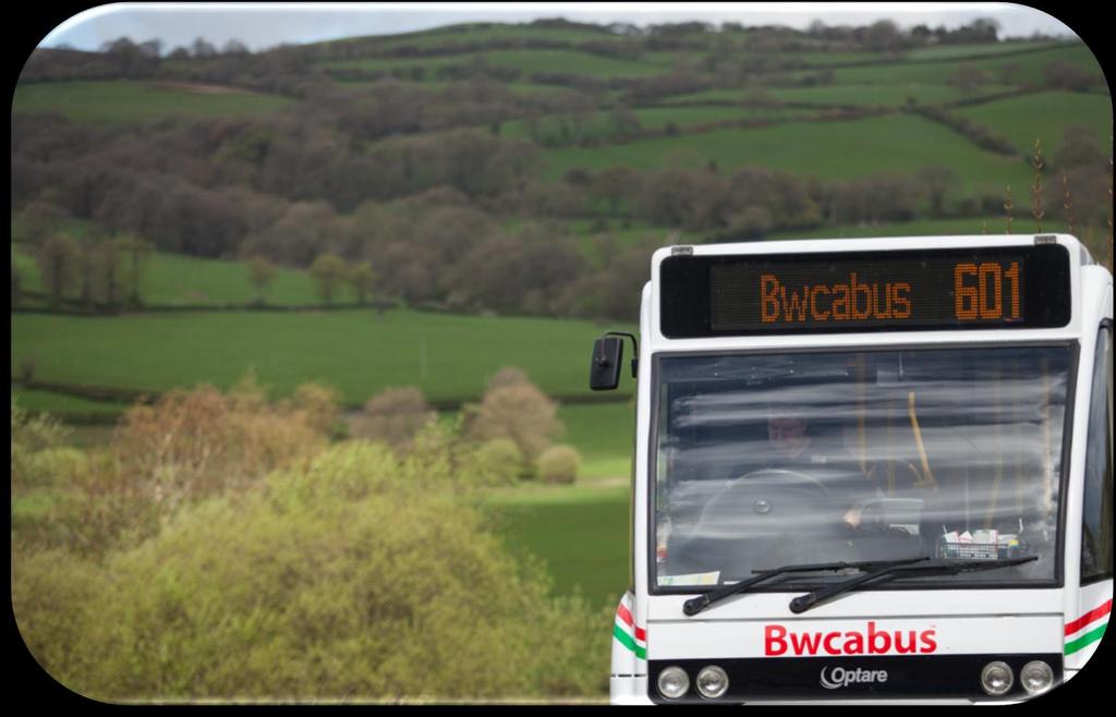 WHAT IS BWCABUS? Bwcabus is a fully accessible local bus service which is tailored to the needs of the passengers by operating in response to pre-booked journey requests.