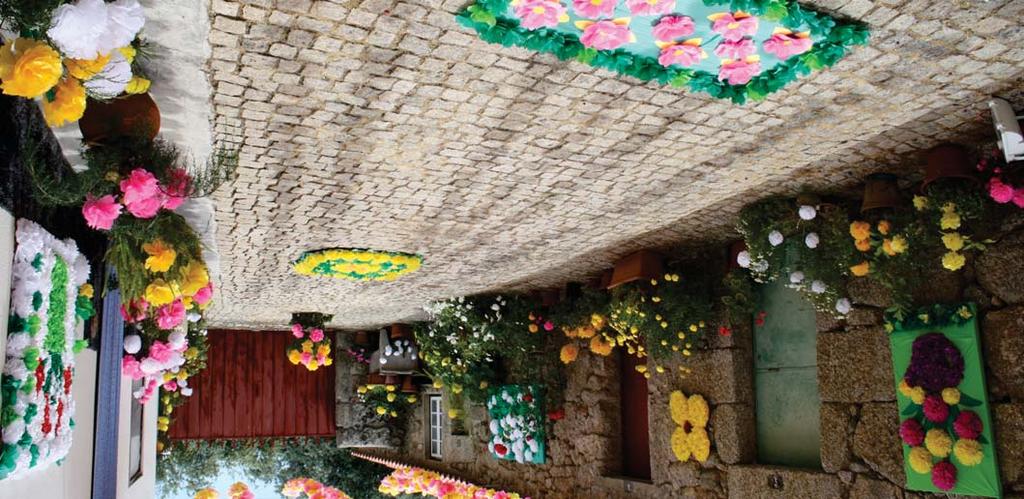 25 to 26 May IV Flower Festival of the Santa Margarida village a colour explosion.