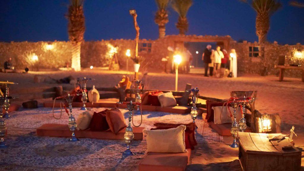 This is followed by a visit to our traditional Arabic Bedouin campsite, which enables you to capture the real essence and beauty of the desert, as you relish traditional Arabic coffee, smoke a