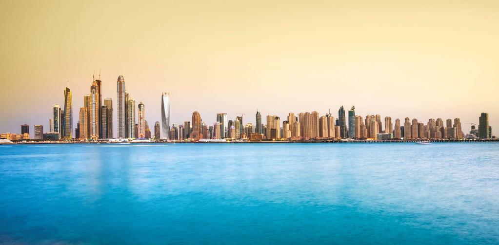 DYNAMIC DUBAI Dubai, one of the seven emirates of the UAE, has become a cosmopolitan city in less than half a century, making it one of the most important commercial and cultural hubs in the gulf,