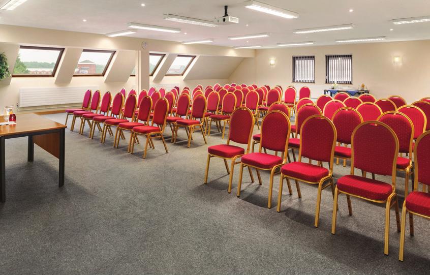 CONFERENCE & MEETING FACILITIES Here at the Ramada Telford Ironbridge we have 17 conference suites, including a