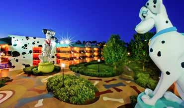 in a 1 Bedroom Suite 3 Day Magic Your Way Base Ticket to Walt Disney World Resort Buffet breakfast daily Return airport to hotel transfers Distance to Walt Disney World Resort: 1km, walk or board the