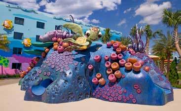 WALT DISNEY WORLD RESORT - FLORIDA DISNEY S ART OF ANIMATION RESORT Be surrounded in the artistry, enchantment and magic of Walt Disney and Disney Pixar movies.