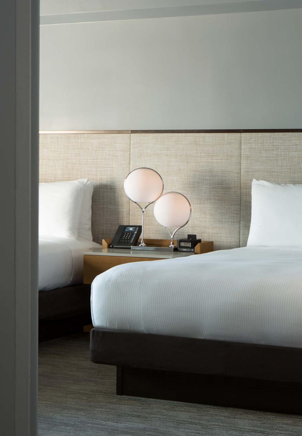 Every guestroom and suite at each hotel are held to these high standards to provide everything your attendees need for restful nights and productive days.