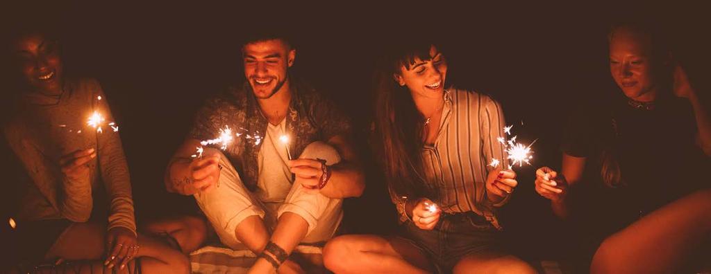 4 PREPARE FOR HOLIDAYS & SPECIAL OCCASIONS IN ADVANCE Campgrounds are great destinations for holiday celebrations like Independence Day, Memorial Day Weekend and New Years and