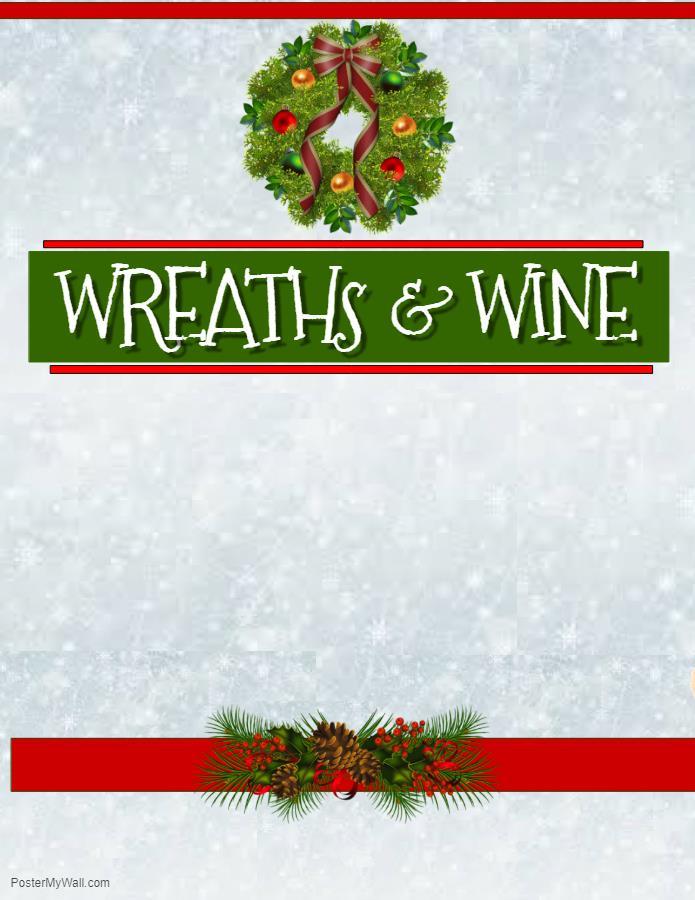 All wreath making supplies and instructions are included by C&K Design Partners.