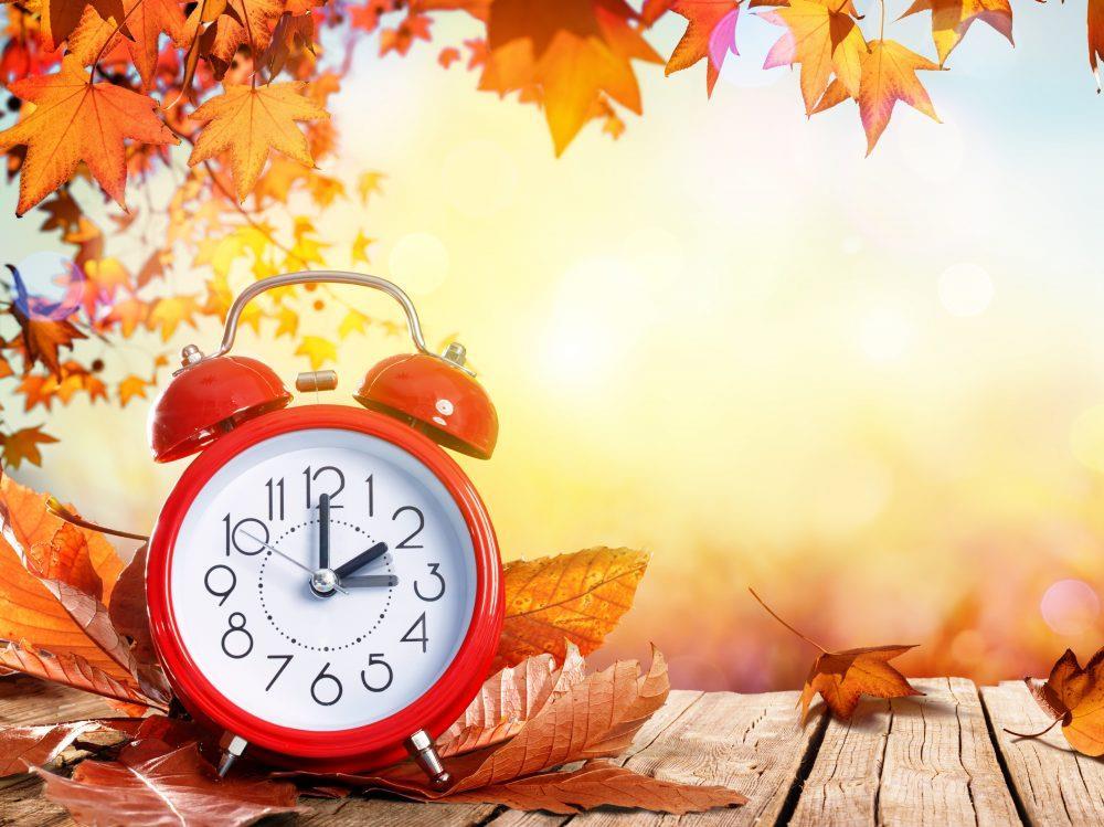 Don t forget to turn your clocks back 1 hour.
