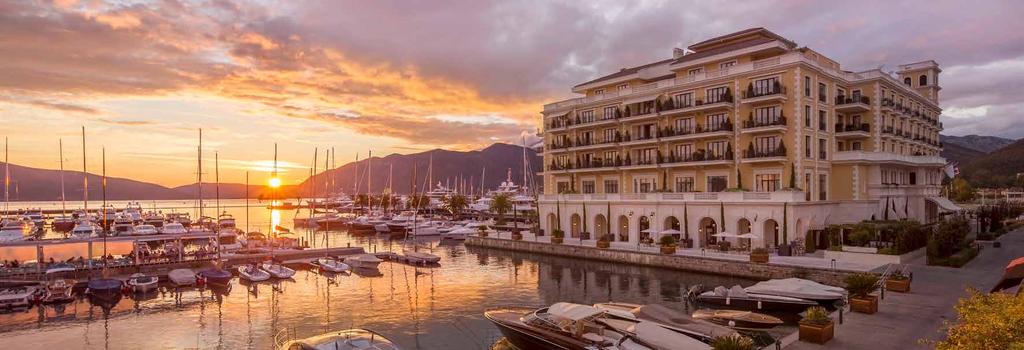 Regent Porto Montenegro Fulfills The Promise Of A Luxury Seaside Escape The hotel lies along the palm tree lined shores of Boka Bay, set against a backdrop of striking mountains.