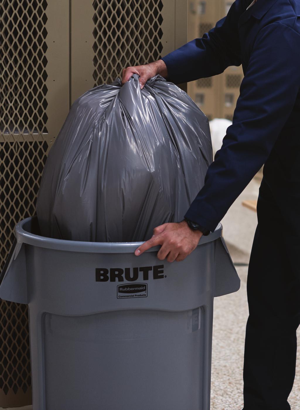 REDUCE TIME AND EFFORT NEEDED TO MANAGE WASTE STREAMS Overexertion is among the leading causes of workplace injuries.