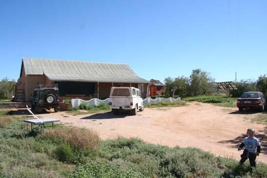 Picture of the research station in Goegap Email: Please be aware that there is no internet connection in Goegap, but you can visit the internet café in Springbok ones a week.