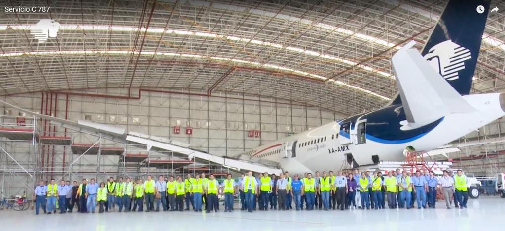 Aeromexico 787 C Checks A
