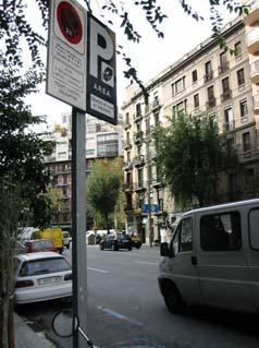 Section 2 has 76 on-street parking places for delivery vans at the corners.