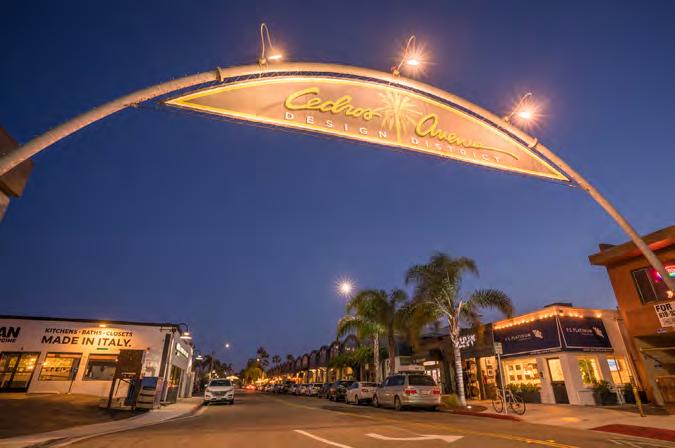 SOLANA BEACH For chic boutiques and