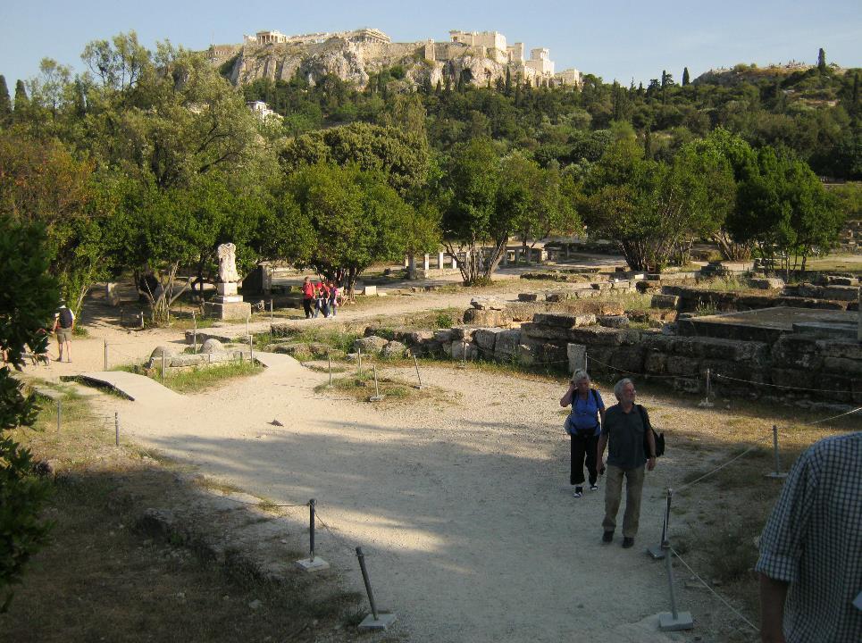 The Ancient Agora in Athens Day 6 : 02 September 2018 Morning visit to the Ancient Agora of Athens The morning tour ends in the region of the