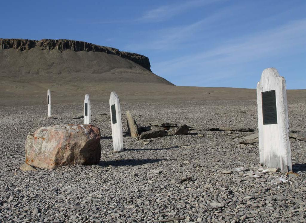 We will attempt to land at Beechey Island, a Canadian National Historic Site.