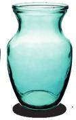 8½" ASSORTED COLOR SPLASH GLASS BUD VASES 8 each of 3 colors. 1½" dia. opening 8½"H. $37.
