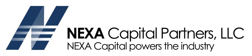 Contact NEXA Capital Partners Head Office NEXA Capital Partners, LLC 1250 24 th Street NW,
