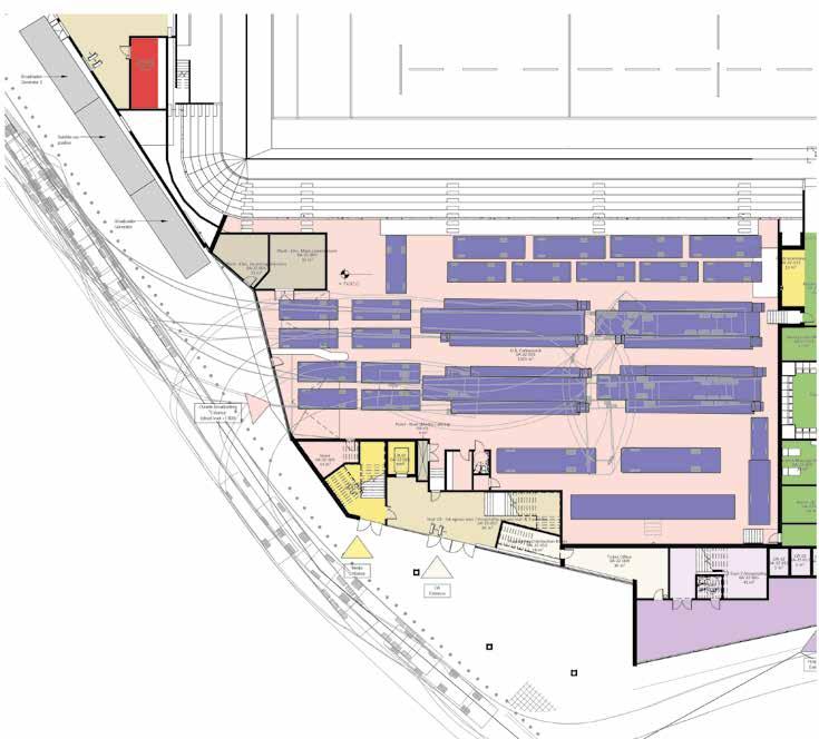 Proposed changes to the stadium (continued) CGI of the proposed Central Eastern building, with community facilities on the ground and first floor. 7.