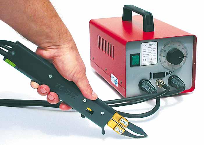 Thermocutters For Cutting Thermoplastic, Foam and Synthetics Zetz-24 AZTC-20 Our Zetz-24 hot knife Thermocutter features an electrically (110V) heated blade designed for cutting all thermoplastics
