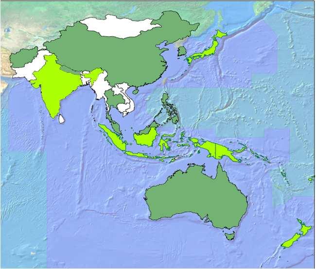 Asia-Pacific States with PBN Approach in early 2012 Positive progress from Cambodia, Laos PDR,