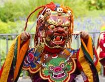 POST-CRUISE BHUTAN EXTENSION 9th December to 16th December 2018; 3rd February to 10th February & 3rd March to 10th March 2019 Traditional Bhutanese masked dancers Taktsang Monastery - the Tiger s