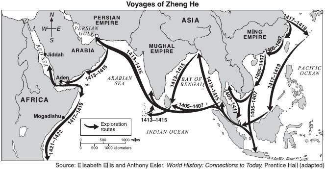 vast web of trading links from Taiwan to the Persian Gulf under Chinese imperial control.