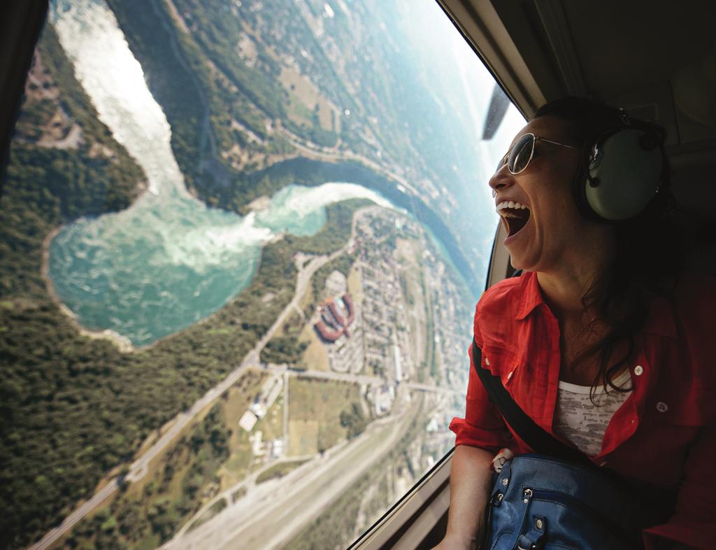 Tourism Snapshot Niagara Helicopters Tour A focus on the markets in which the CTC