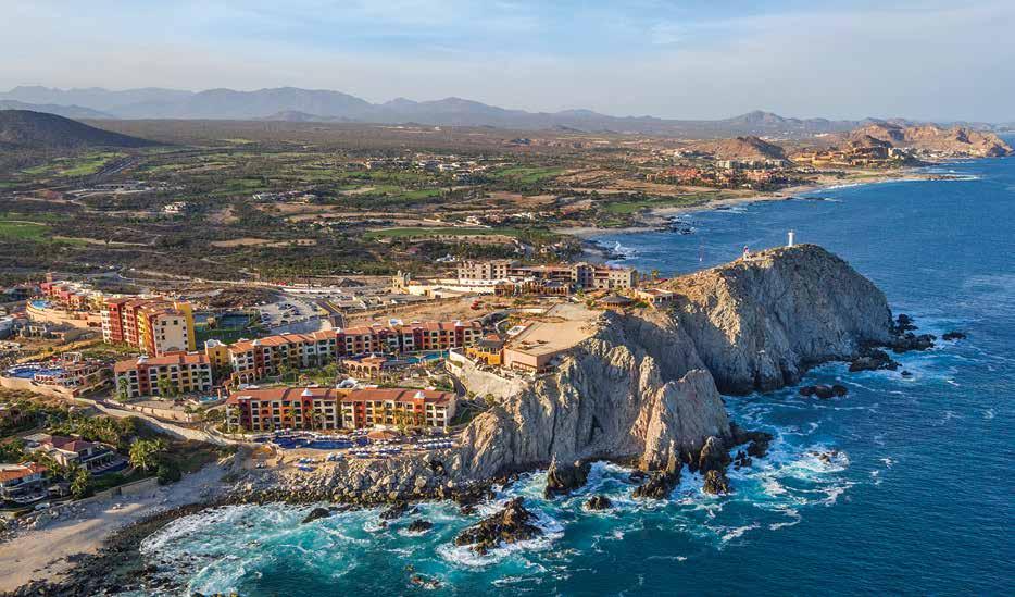 Aerial view of Hacienda Encantada Swimming Pool at The Residences, Hacienda Encantada HACIENDA ENCANTADA RESORT & RESIDENCES CABO SAN LUCAS, MEXICO The newest family member and crown jewel of Mexico