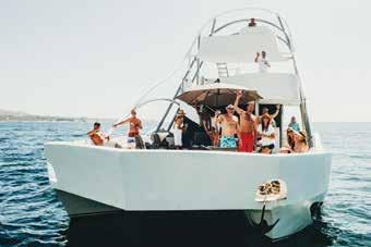 Vacationers can charter live-aboard yachts for multi-day excursions in the Sea of Cortes, experience an authentic Pirate Boat excursion, reliving Cabo s