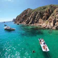 Take to the seas in style on a state-of-the-art catamaran or fly over Los Cabos in an ultra-light plane, seeing the Los Cabos landscape from an entirely