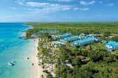 DREAMS DOMINICUS LA ROMANA Set in the town of Bayahibe, with 391 spacious guestrooms and suites, here guests can lounge by one of the three pristine pools or retreat to the