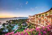 Unlimited-Luxury GRAND VELAS RIVIERA NAYARIT This tranquil resort features a threetiered infinity pool opening out of the fine sands and blue waters of Banderas Bay; oversized luxury suites; a spa;