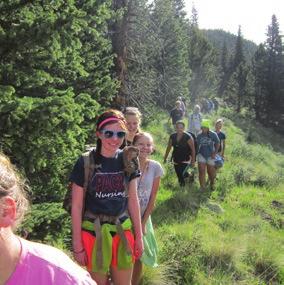 Be prepared for two to three overnight trips. HIGH SCHOOL ADVENTURE {15-17} All Adventure Camp options apply, but in an age-appropriate and more advanced setting.