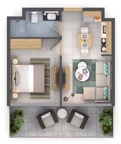 TYPICAL FLOOR PLAN 1-BED TYPICAL FLOOR PLAN 2-BED Disclaimer: All pictures, plans,
