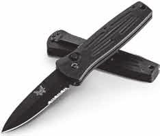 2550 MINIREFLEX Benchmade design Large Finger Grooves for Added Protection Drop-Point Blade Shape Carry-Clip Placement Allows for Discreet Carry 2550SBK 2550 2550DESIGNER: Benchmade LockING