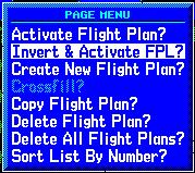 SECTION 5 FLIGHT PLANS Activating Flight Plans Once a flight plan is defined through the Flight Plan Catalog Page (using the steps outlined previously in this section), it may be activated for