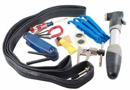 Repair kit You can easily snowmobile beyond immediate help so basic repair kits are essential.