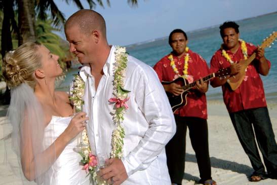 Weddings in Paradise Why Get Married in the Cook Islands Stress Free Your wedding coordinator will arrange everything with great flexibility and is able to tailor make arrangements to match a couple