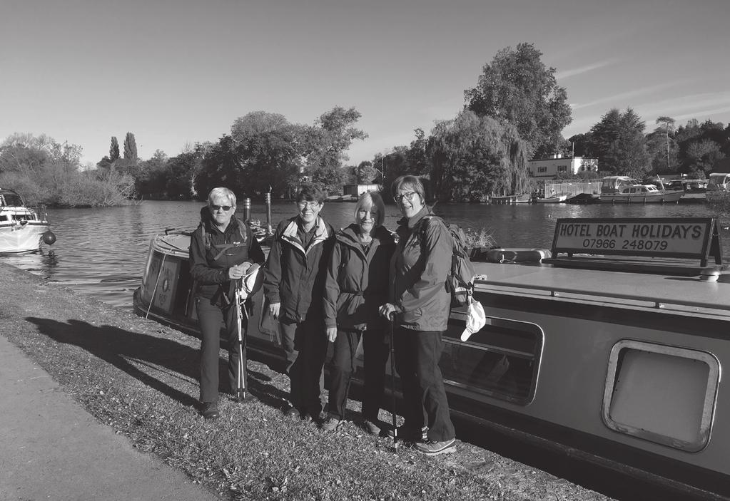 SPRING WALKING HOLIDAY 12th to 17th April Our Spring Walking holidays this year return to the Wey Navigation in Surrey.