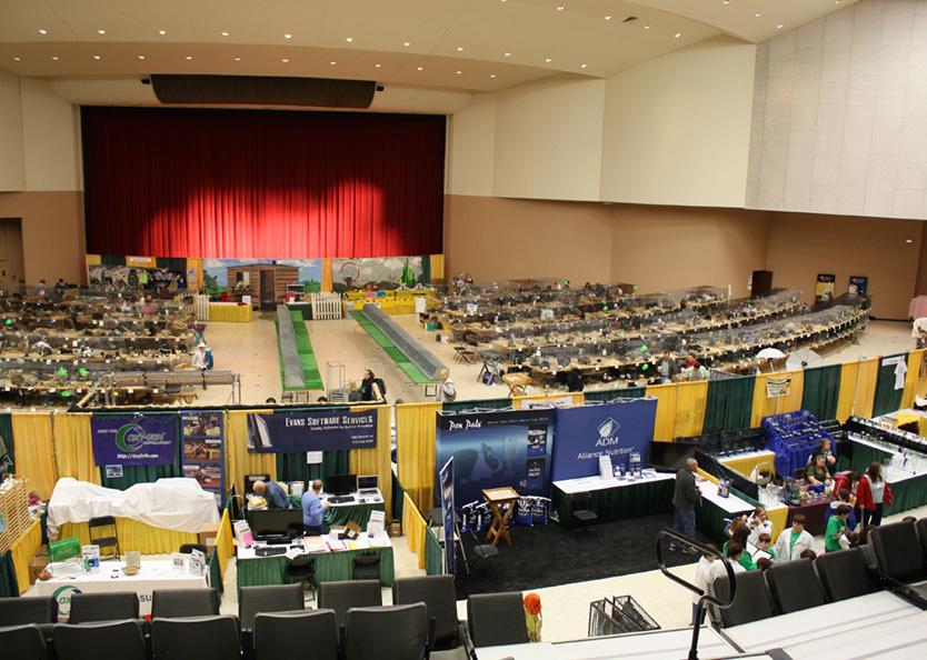 CENTURY II PERFORMING ARTS & CONVENTION CENTER Open main floor space for more than 700 booths Seven-bay loading dock In-house electrical and telephone service Three professional stages On-site