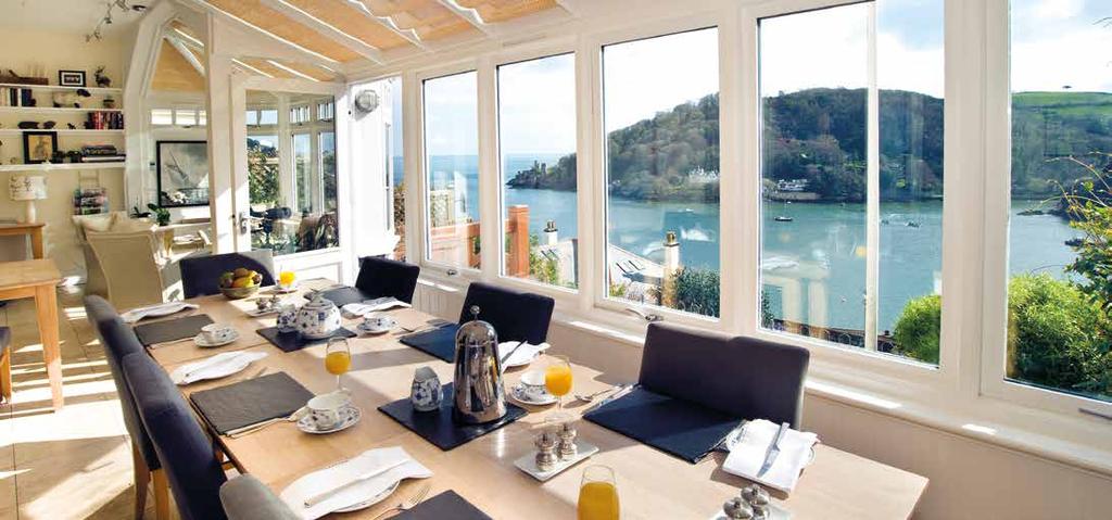 SITUATION Kingswear is a popular and pretty village that gently sprawls along the banks of the River Dart Estuary; being south and west facing, the village enjoys sunshine all day and in the summer,