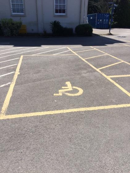 We have accessible parking bays 20 meters from reception and a total of 260 car parking spaces. Ask any member of staff for help.