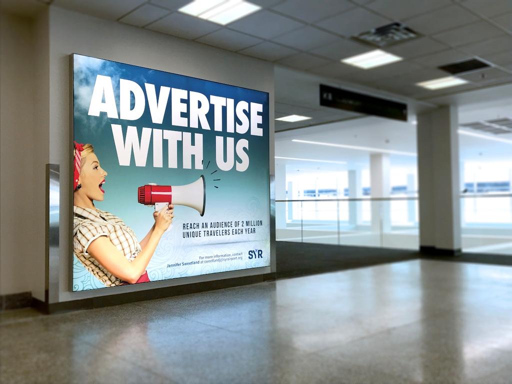 Why Advertise at From Getting the Passenger s Attention to Taking Action The Effectiveness of Airport Advertising is Proven Recent Neilson, Arbitron & Scarborough studies show that: 74% of passengers