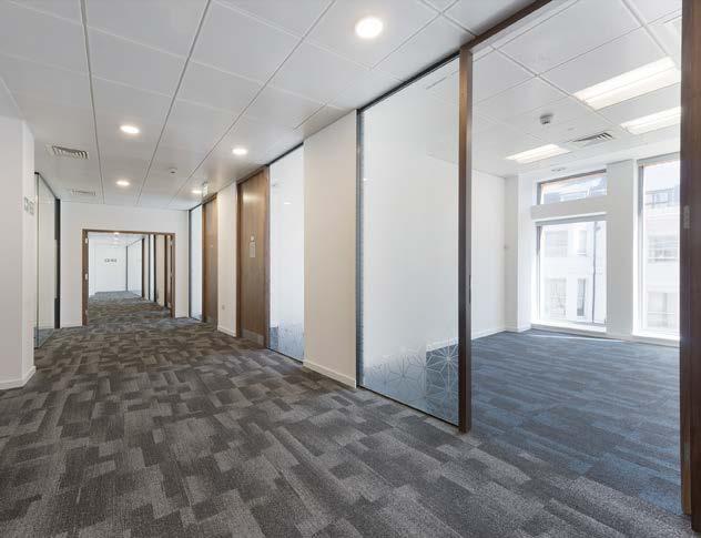 The offices were built to Grade A standard with rating BREEAM Very Good. In addition, there are two retail units on the ground floor, Unit One totals 3,143 sq ft and Unit Two totals 4,642 sq ft.