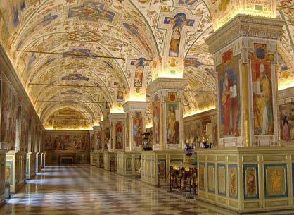 Sistine Chapel with its breathtaking frescos by Michelangelo Combined choir sings Mass at St Peter s