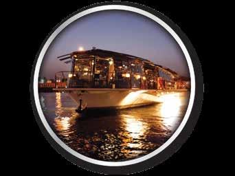 Creek Cruise Dhow gives you an opportunity to enjoy the wonderful skyline of Dubai.