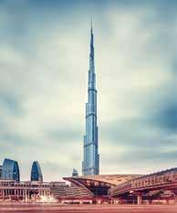 Top Attractions Burj Khalifa Dubai a land of magnificent architecture that boasts about the tallest building of the world Burj Khalifa, a mega tall skyscraper is the most iconic holiday destination